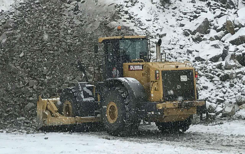 888电子轮推在露天矿山施工