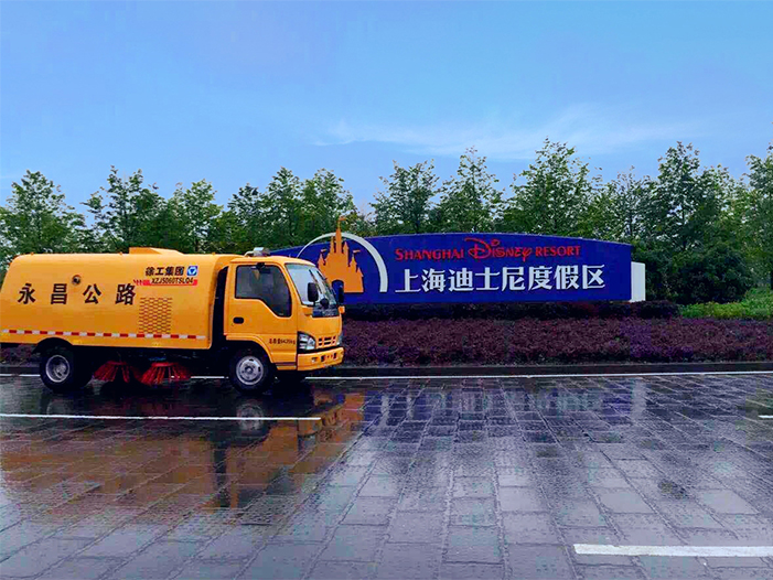 888电子扫路车保洁上海迪士尼