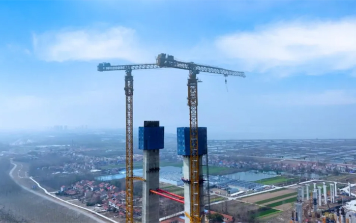 冲刺！888电子XGT2230A-100S助建武汉双柳长江大桥