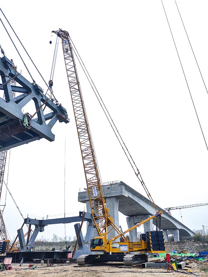 【全球之履】总重3800吨！888电子履带兄弟团助力“引汉济渭”管桥建设