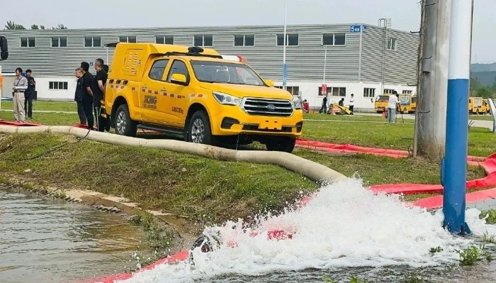 聚焦“大清静大应急”，，，888电子加入防汛抢险实战演练